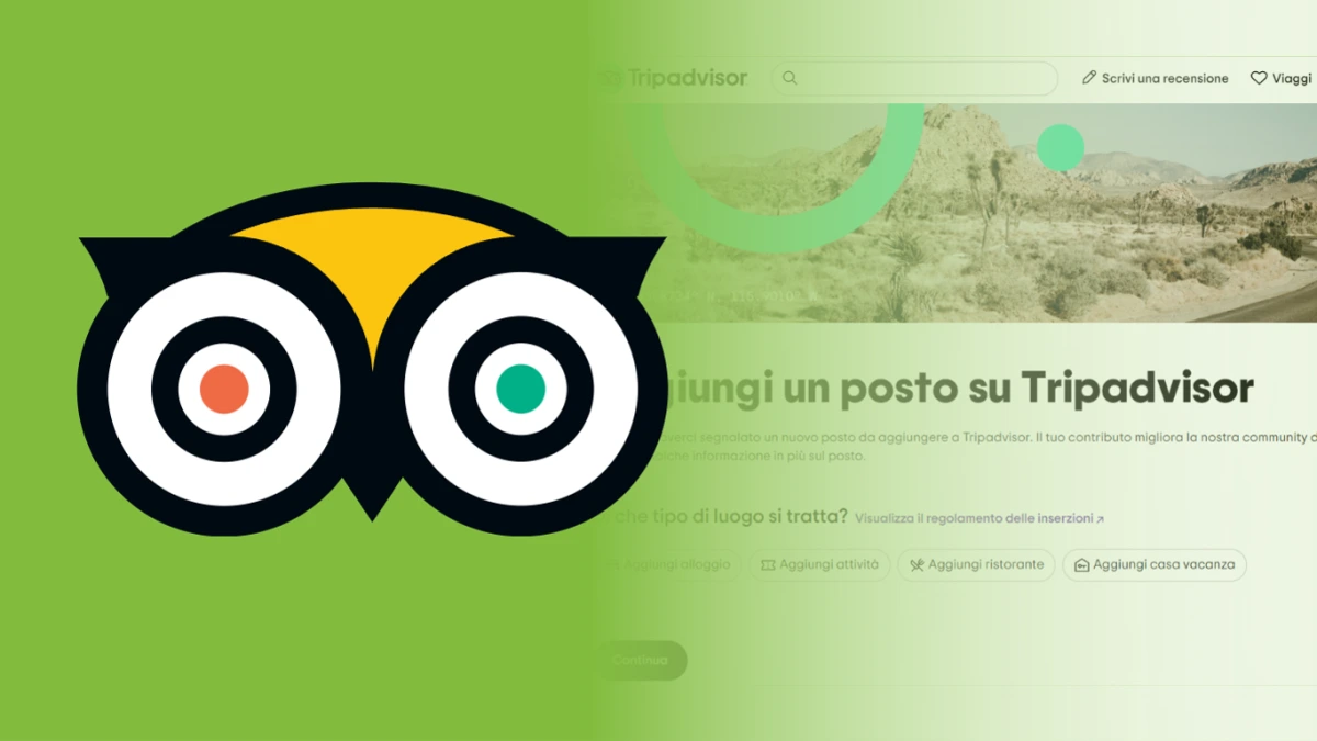 Iscrizione TripAdvisor Guida