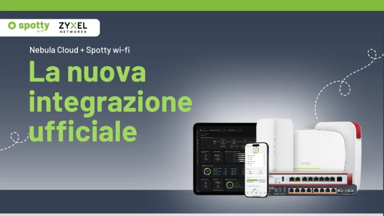 Spotty wi-fi e Nebula Cloud Networking, l’integrazione