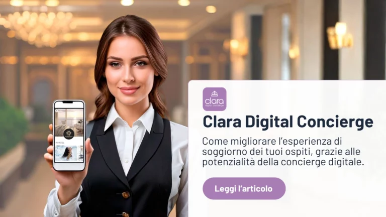 Clara Digital Concierge: come migliorare la guest experience 