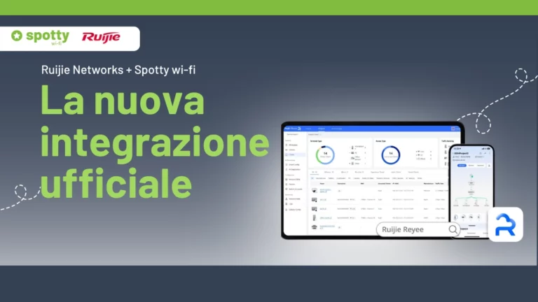 Spotty wi-fi e Ruijie Networks: tutto sulla nuova integrazione
